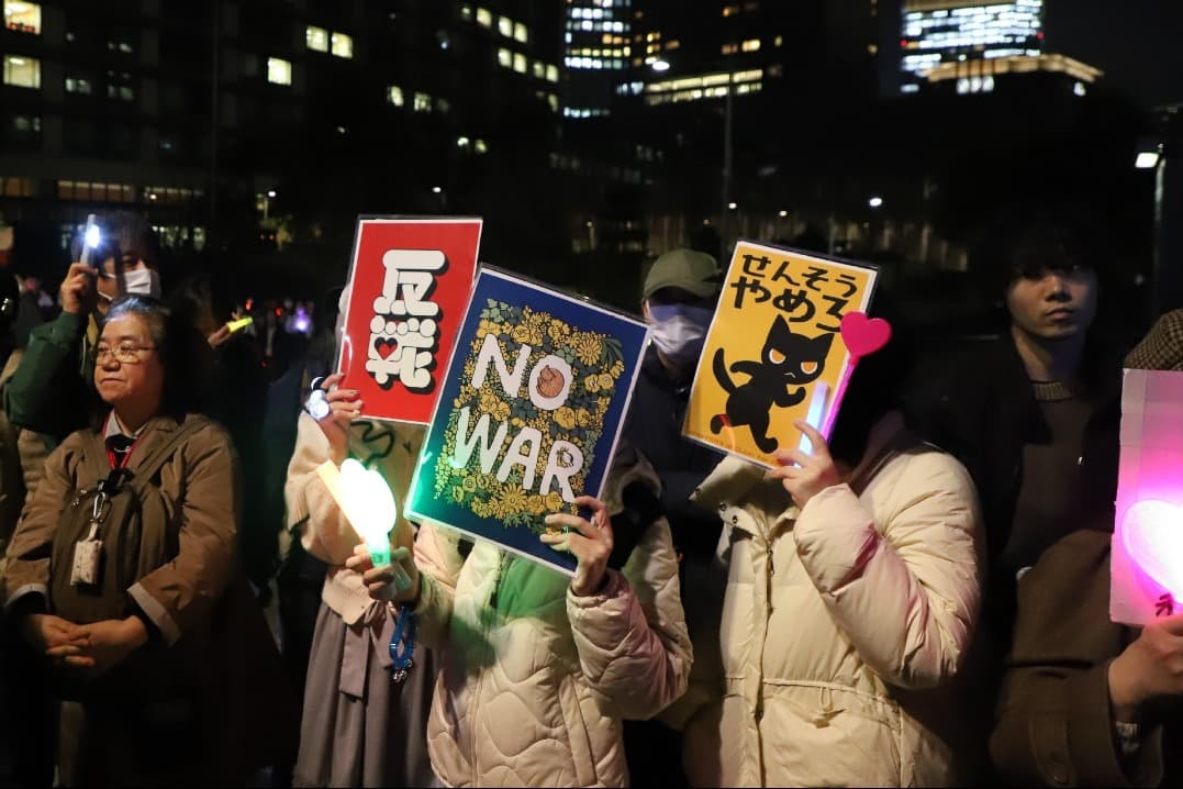 Over 10,000 Japanese Protest Prime Minister Sanae Takaichi's Dangerous Policies in Tokyo