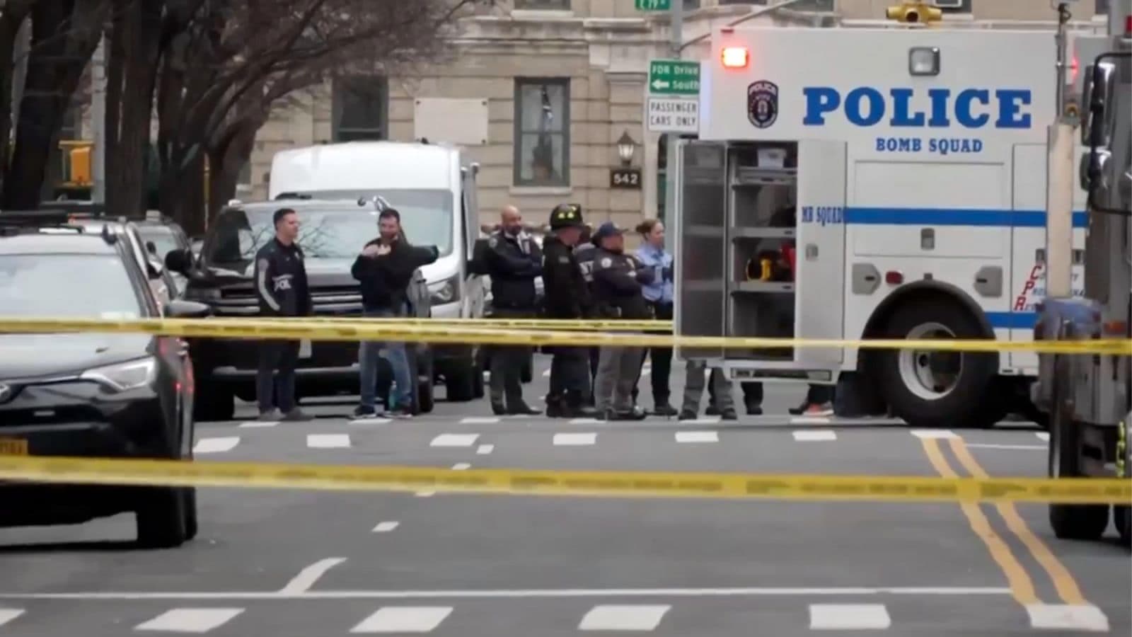 Police Arrest Six After Far-Right Protesters Throw Explosive Device Outside Gracie Mansion