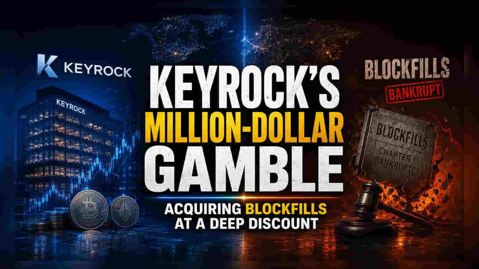 Keyrock Acquires BlockFills for $3.25 Million, Pending Court Approval