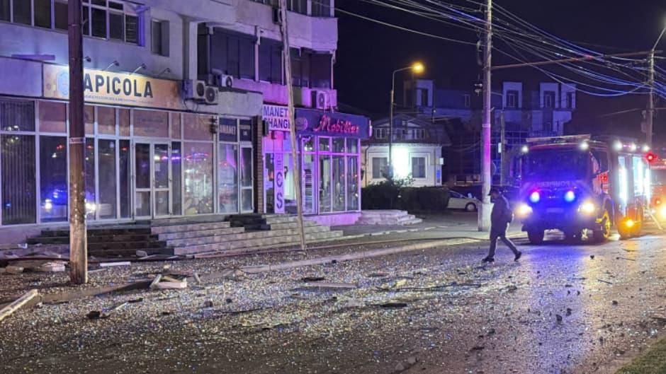 Russian Drone Crashes Into Galați Apartment Building, Injuring Two, Romania Says