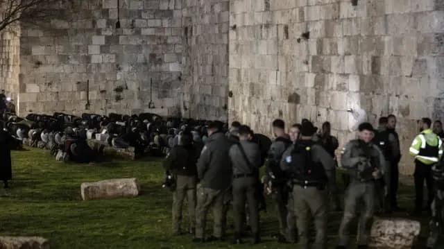 Israel Bans Eid Prayers at Al-Aqsa Mosque in Occupied East Jerusalem.