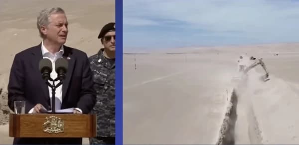 President Kast Begins Border Barrier Construction in Chile to Curb Illegal Migration