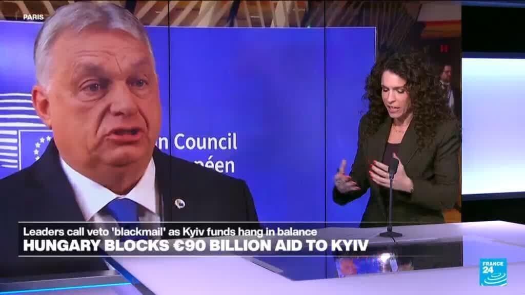 Orban Blocks 90-Billion-Euro Ukraine Loan at EU Summit