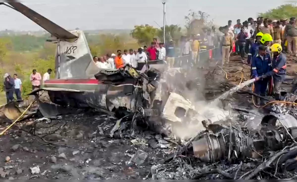 Chartered Learjet Crash Kills Maharashtra Deputy Chief Minister Ajit Pawar
