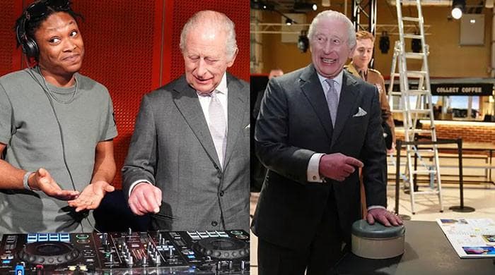 King Charles Hits DJ Decks During Manchester Visit