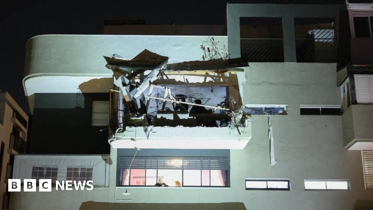 Iran Attacks Israel with Cluster Bomb, Killing Elderly Couple in Ramat Gan