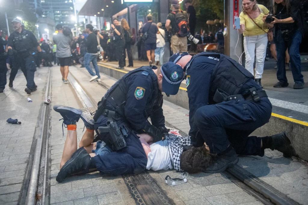 Queensland Arrests Two Activists Over Banned Pro-Palestinian Slogans