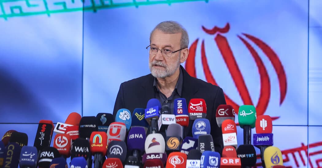 Iran security chief Ali Larijani killed in airstrike as several other top officials dead