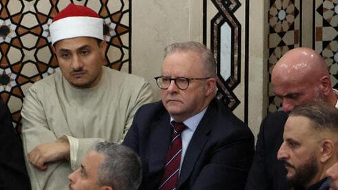 Protesters heckle Australian PM Albanese at Sydney mosque over Israel stance